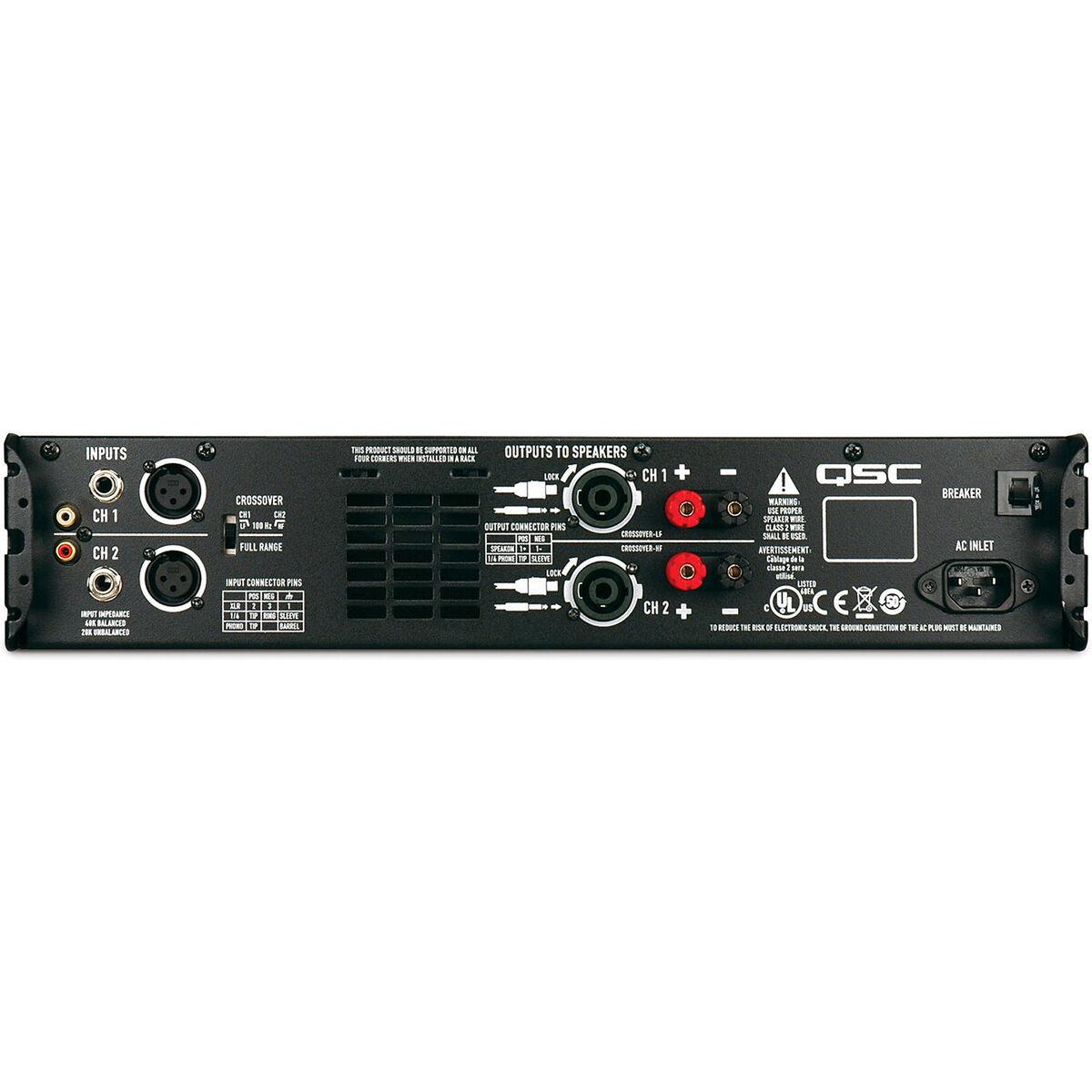 14 QSC GX7 パワーアンプ QSC GX7 Power Amplifier 725 Watts/ch at 8 ohms